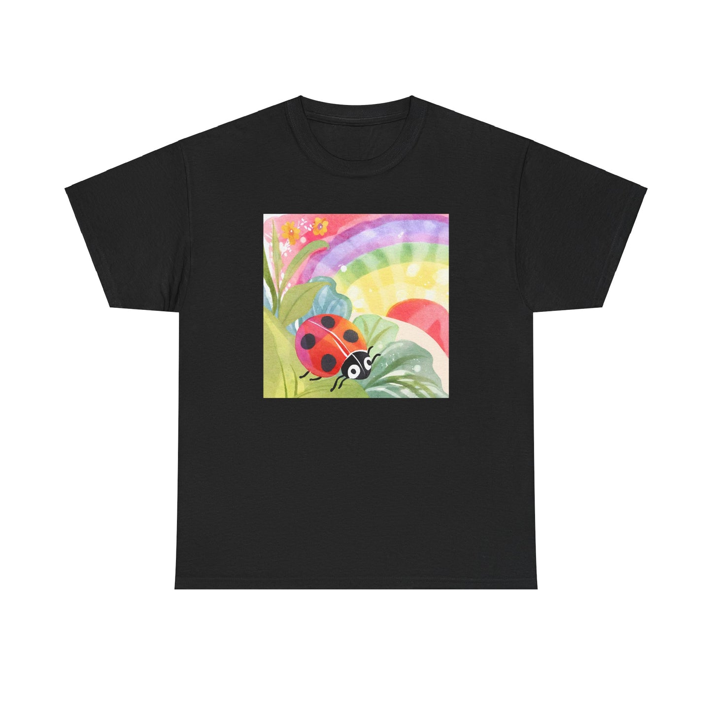 Ladybug in Garden v2 T-shirt