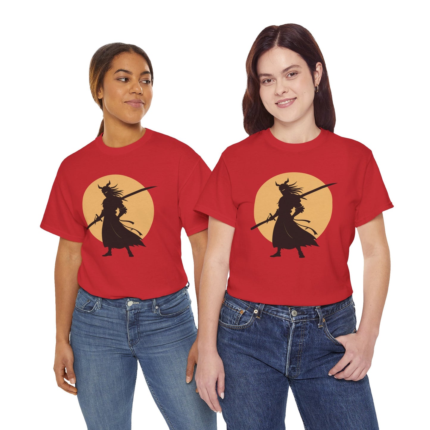 Samurai with ōdachi (long sword) T-shirt