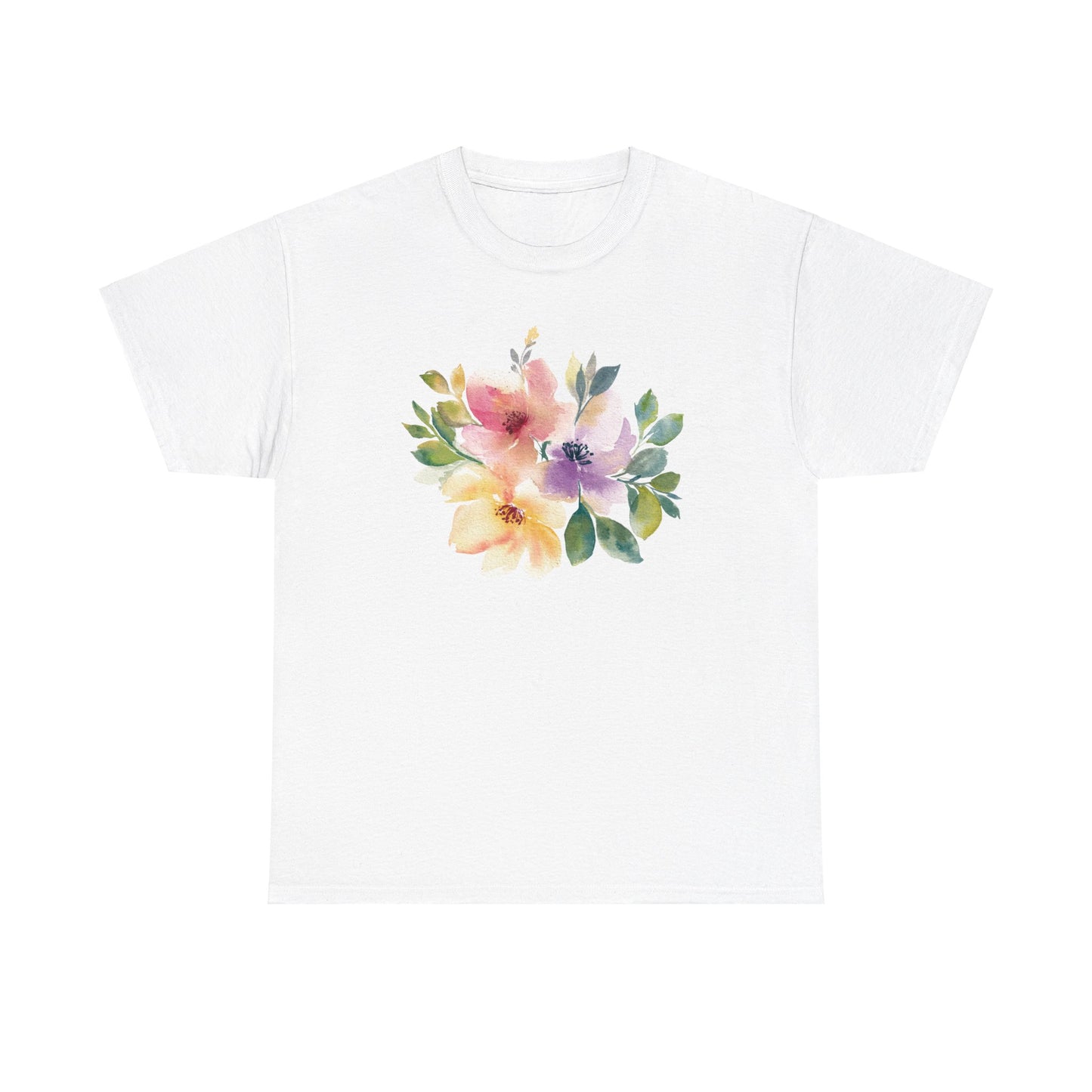 Bouquet Pastel Flowers T-shirt