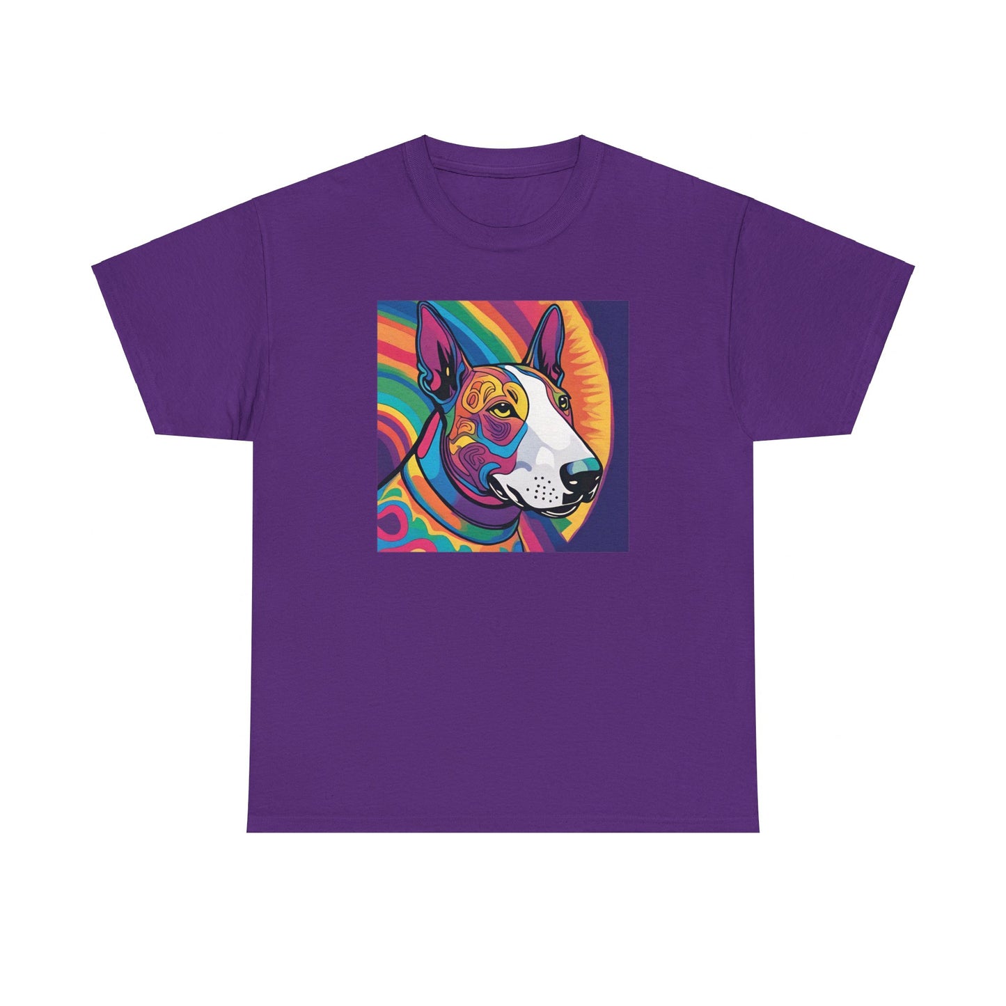 Psychedelic Bull Terrier T-shirt