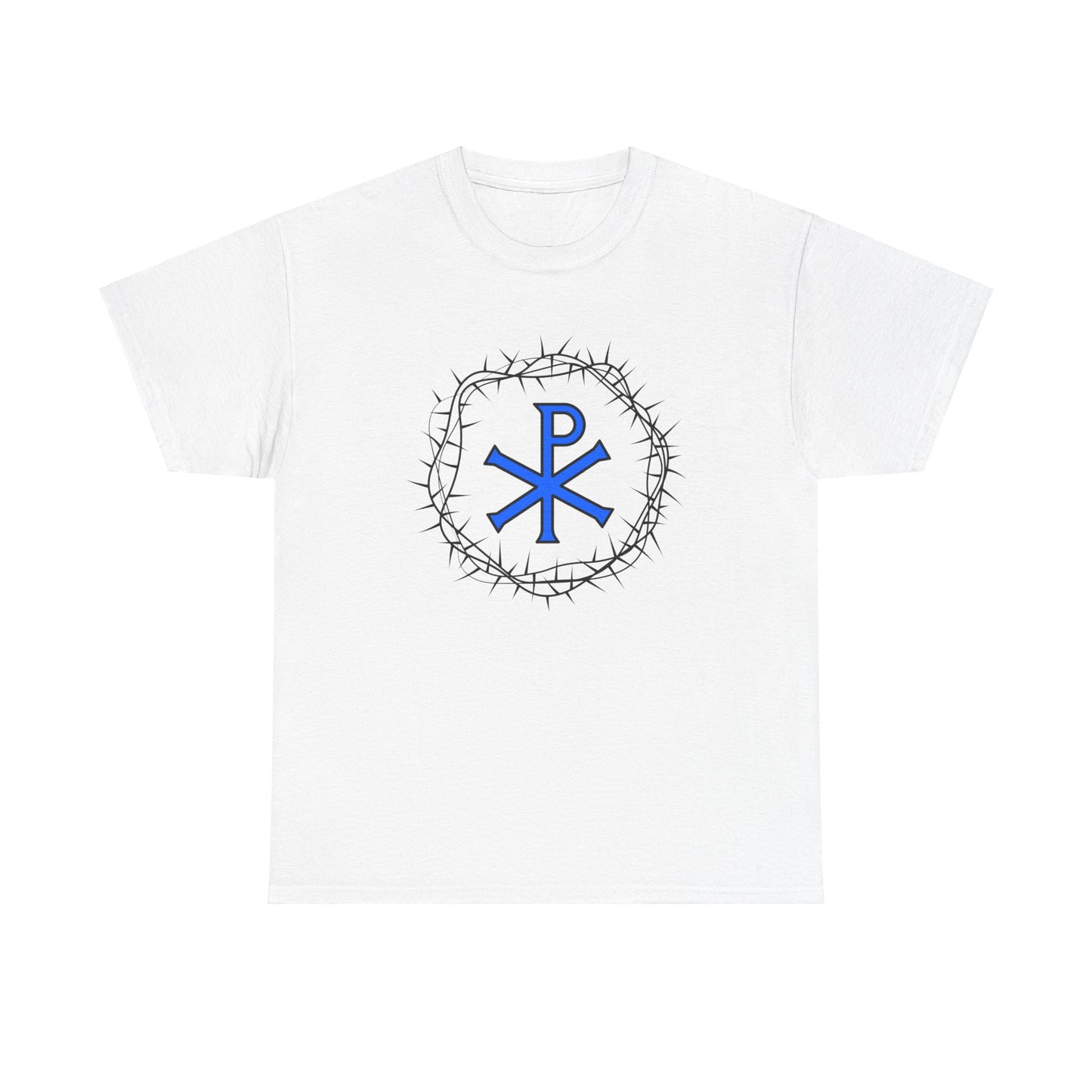 Crown of Thorns and Chi Rho T-shirt