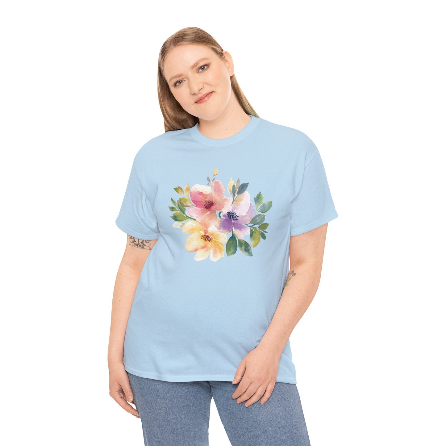 Bouquet Pastel Flowers T-shirt