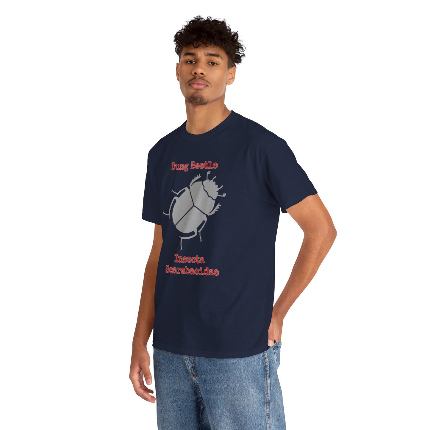 Dung Beetle with Scientific Names T-shirt