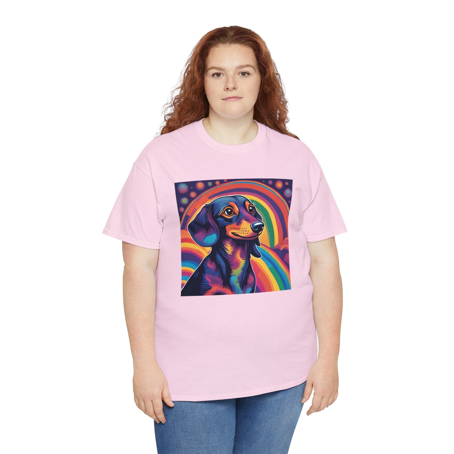 Psychedelic Dachshund T-shirt