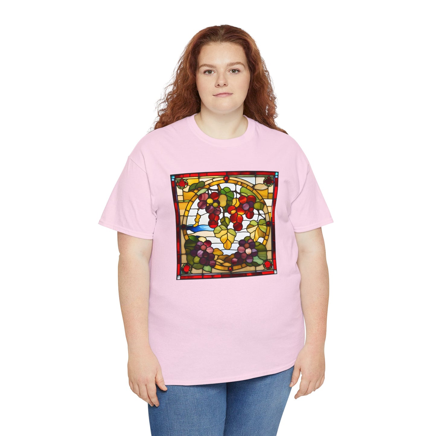 Grapes Stained Glass T-shirt