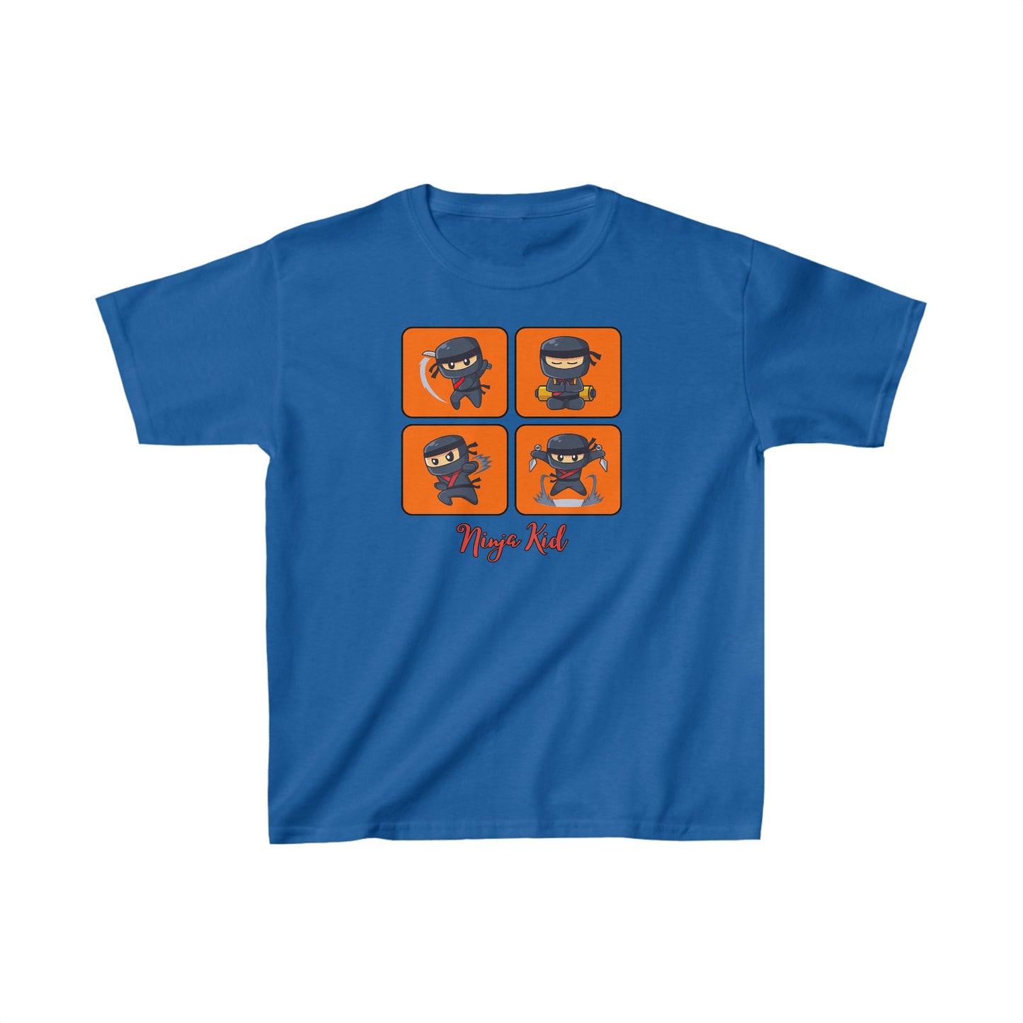 Ninja Kid Quad - Kids Heavy Cotton™ Tee