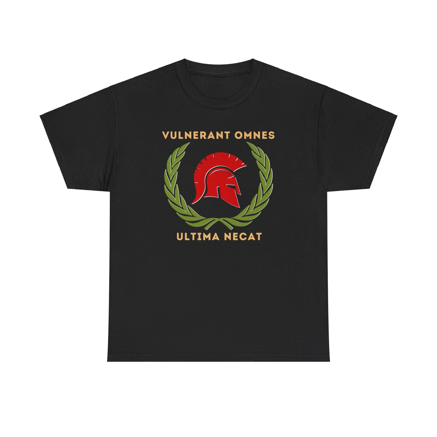 Vulnerant omnes ultima necat ("they all wound, the last kills") T-shirt