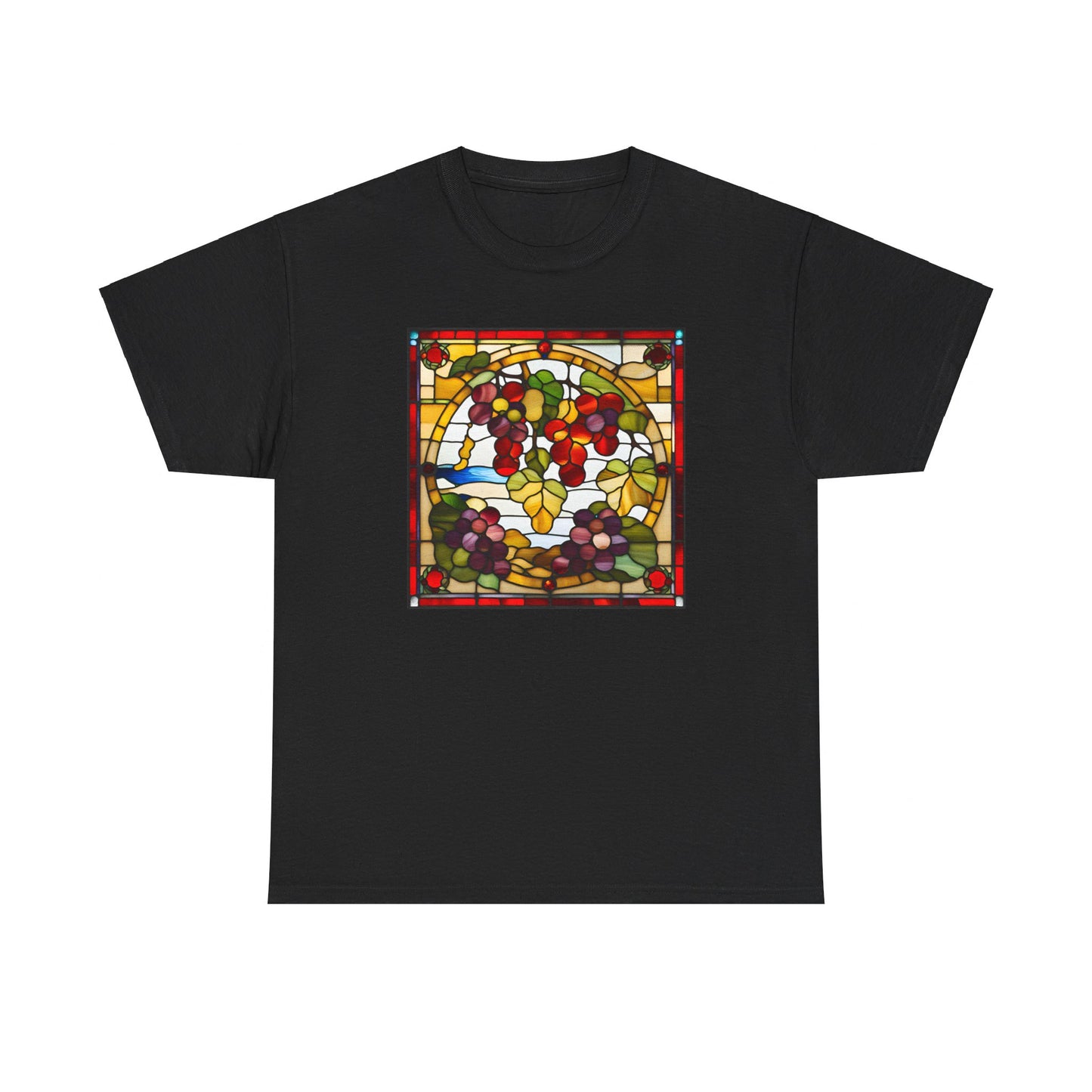 Grapes Stained Glass T-shirt