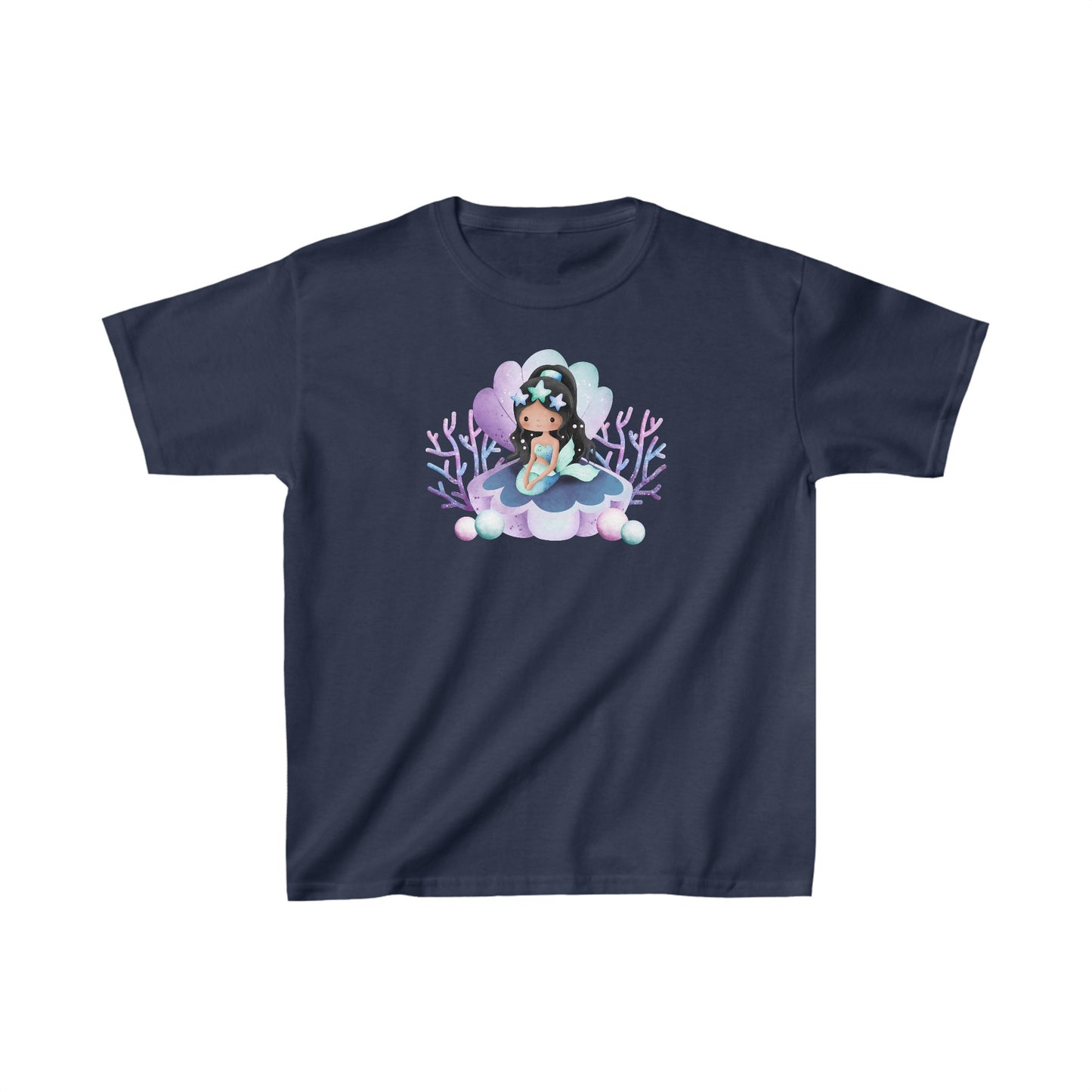 Mermaid - Sandy - Kids Heavy Cotton™ Tee