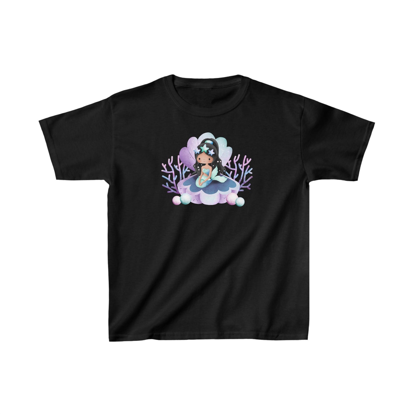 Mermaid - Sandy - Kids Heavy Cotton™ Tee