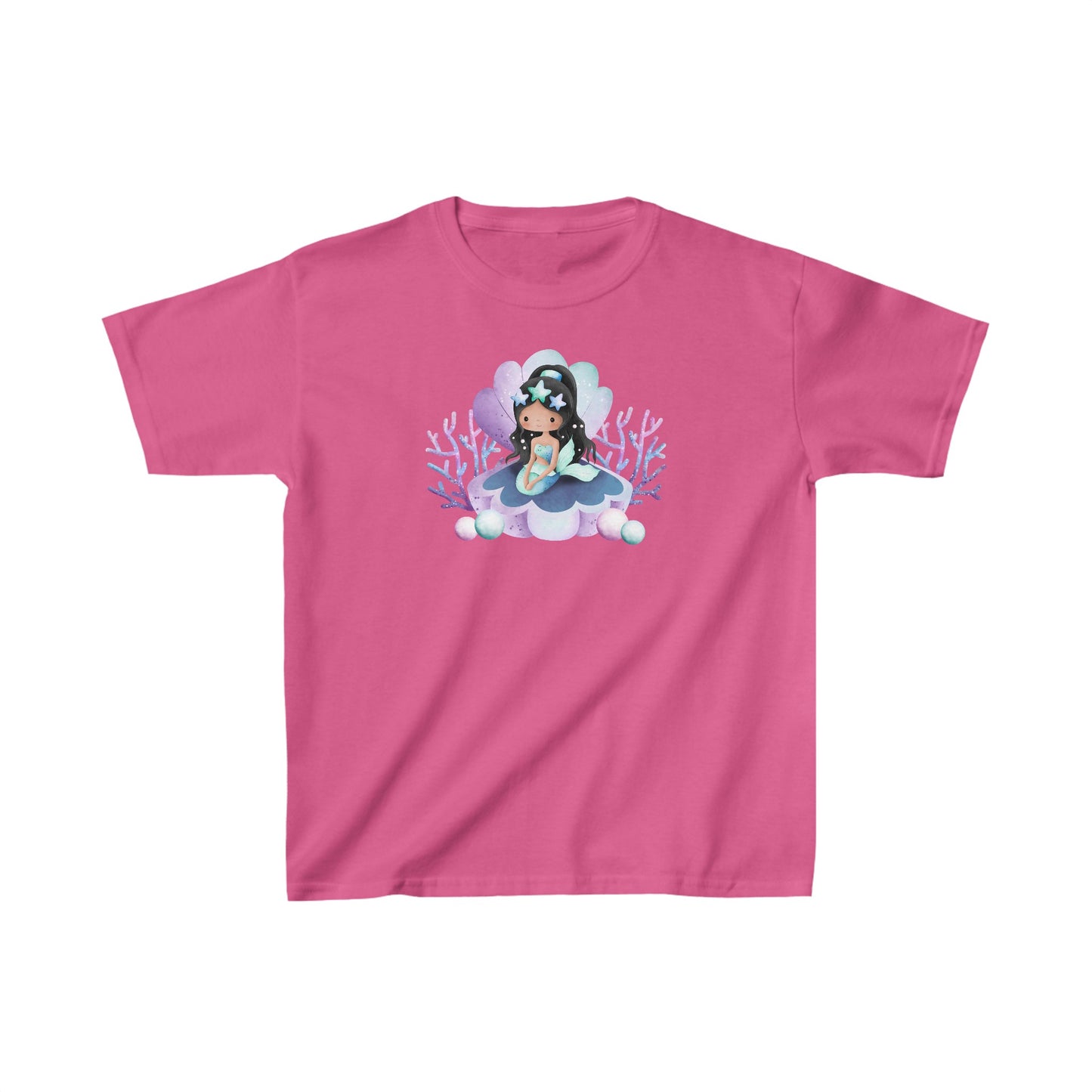 Mermaid - Sandy - Kids Heavy Cotton™ Tee