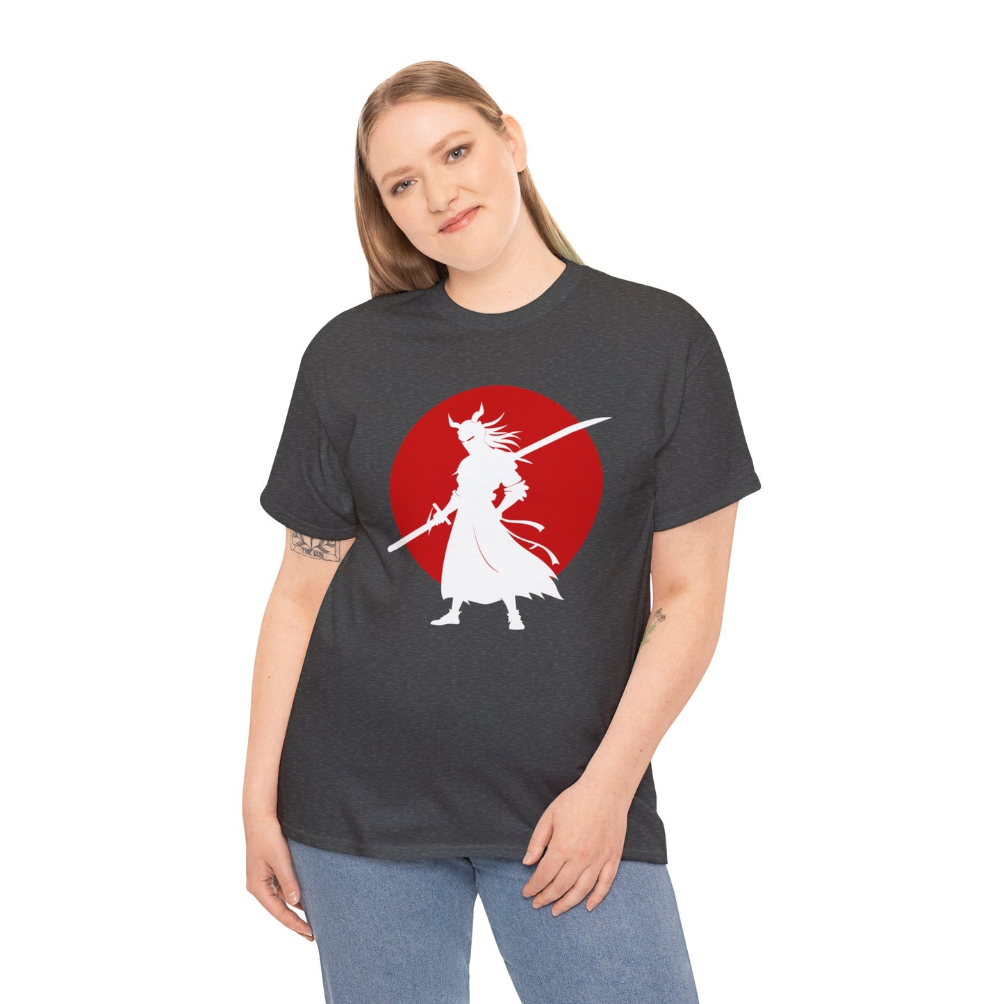 Samurai with ōdachi (long sword) T-shirt