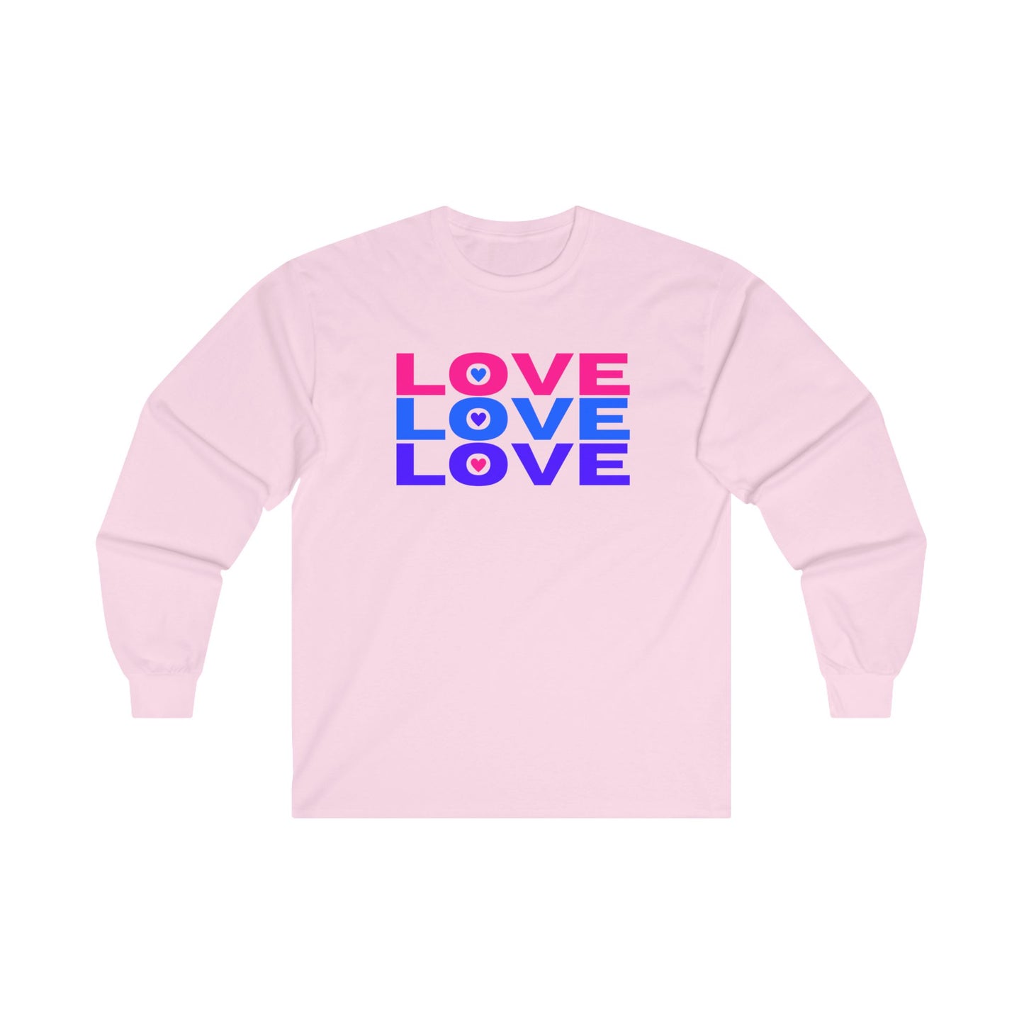 Love Love Love - Long Sleeve Tee