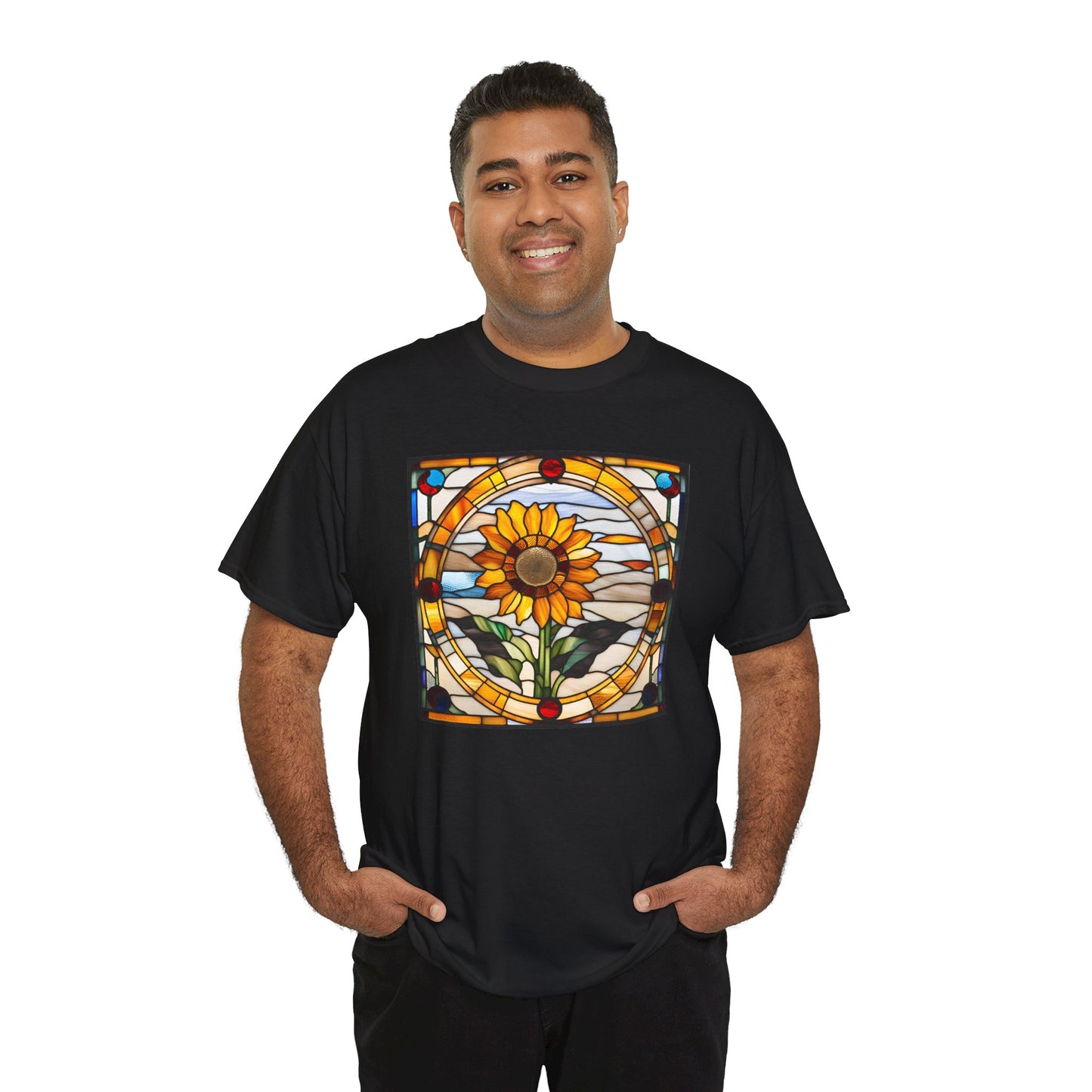 Sunflower Stained Glass T-shirt