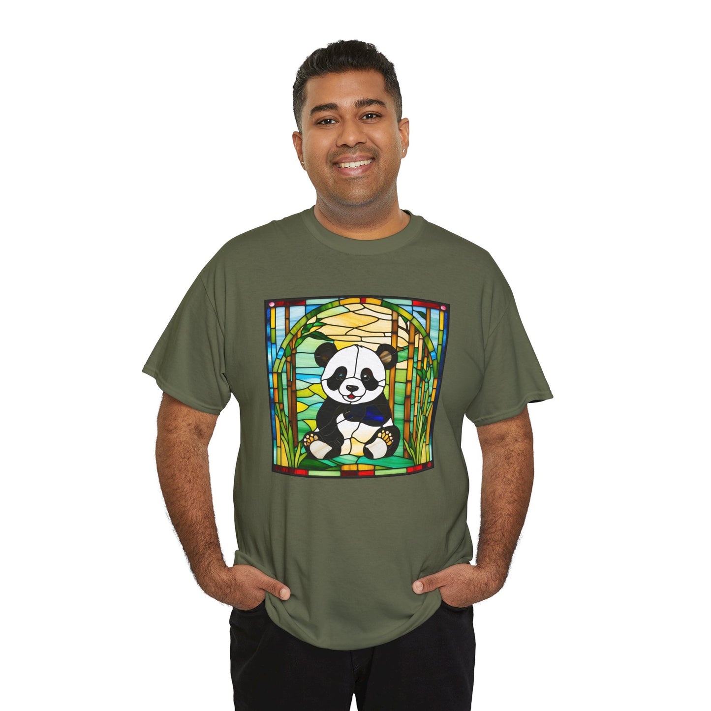Panda Stained Glass T-shirt