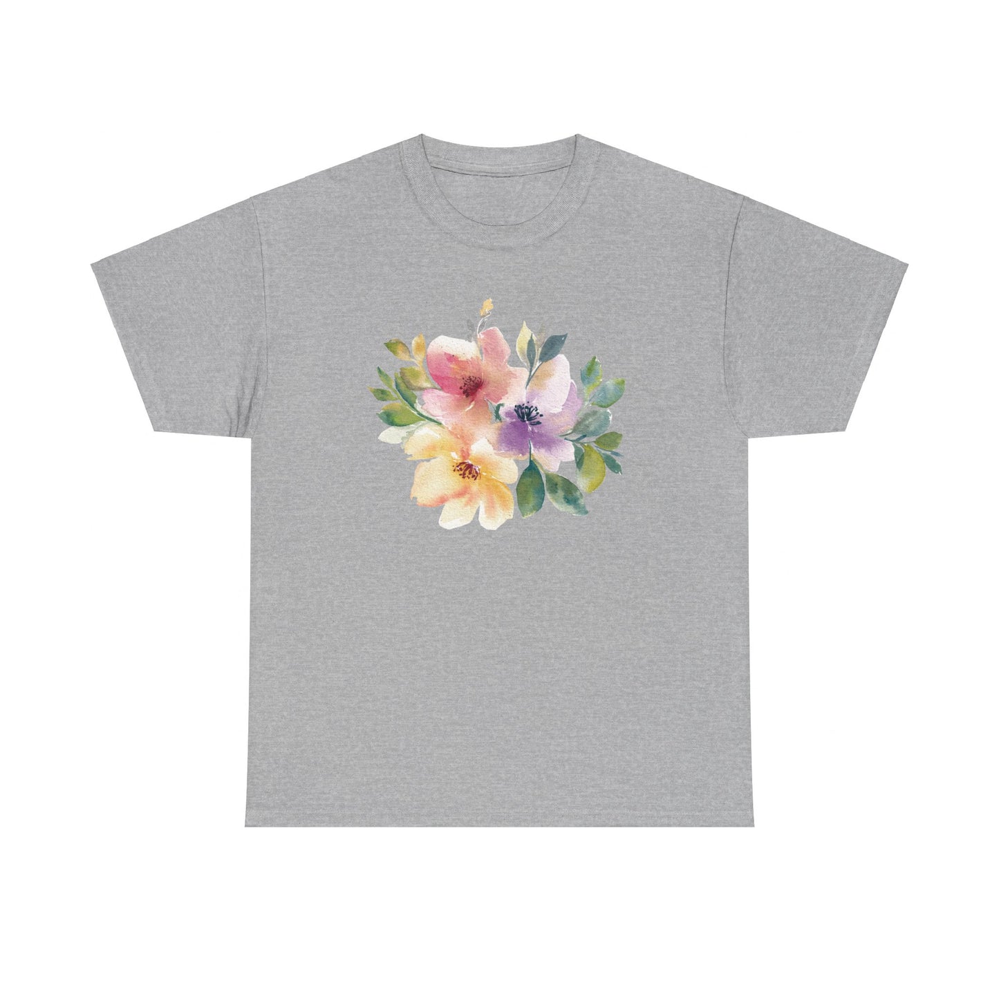 Bouquet Pastel Flowers T-shirt