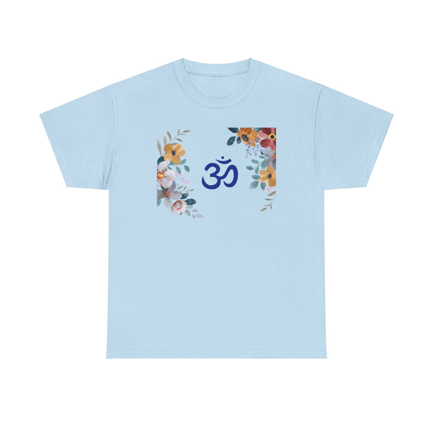 Om (with flowers) T-shirt