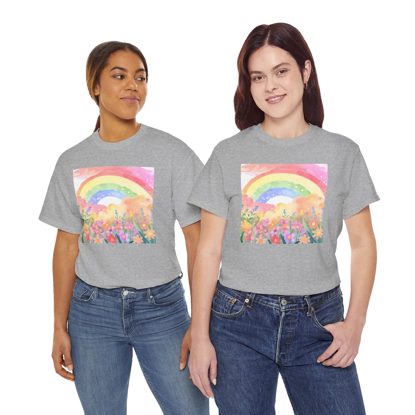 Rainbow Garden v4 T-shirt