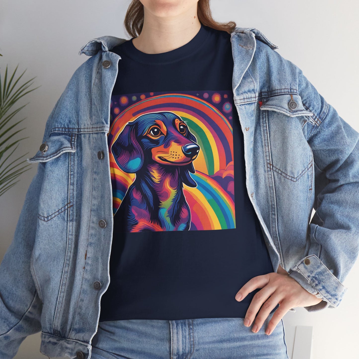 Psychedelic Dachshund T-shirt