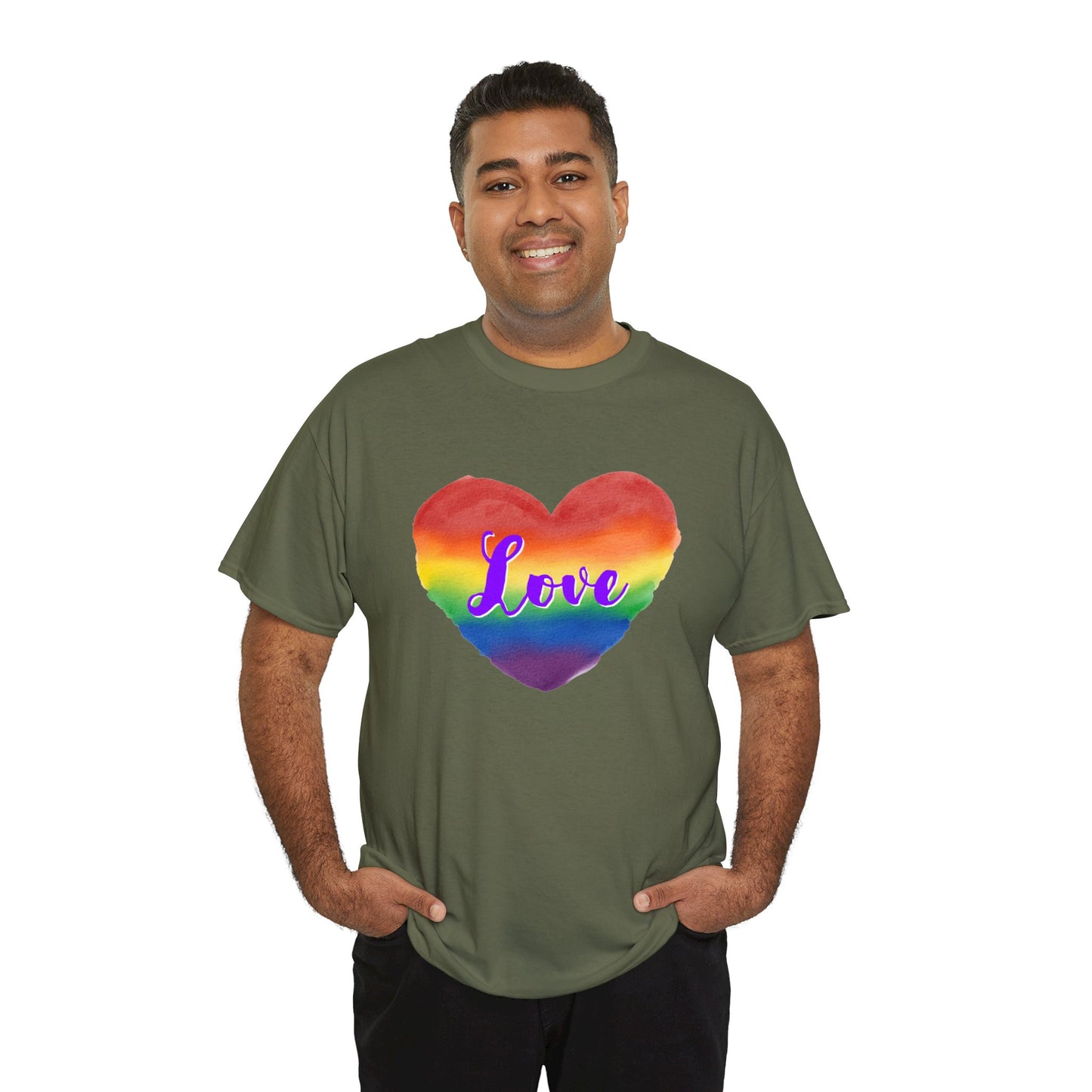 Pride Love Heart T-shirt