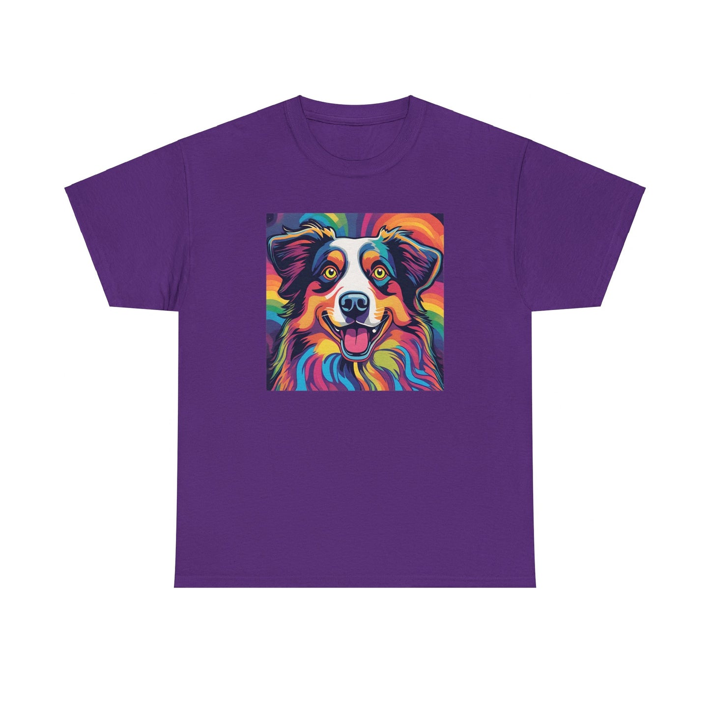 Psychedelic Australian Shepherd T-shirt