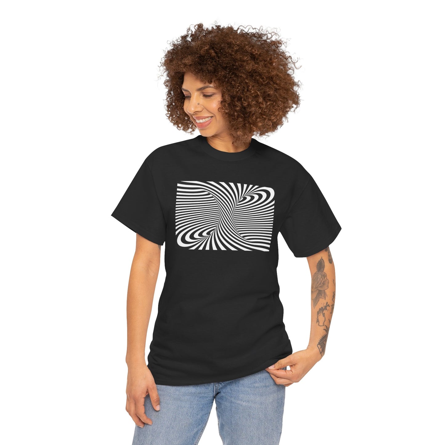 Swirl Illusion T-shirt