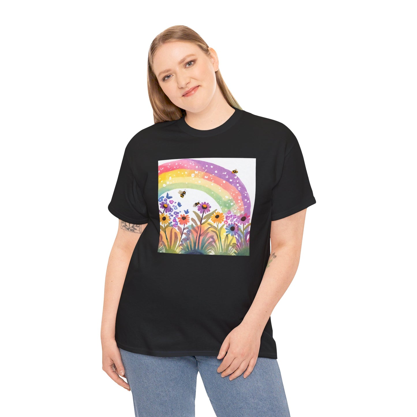 Bumblebees in Garden v2 T-shirt