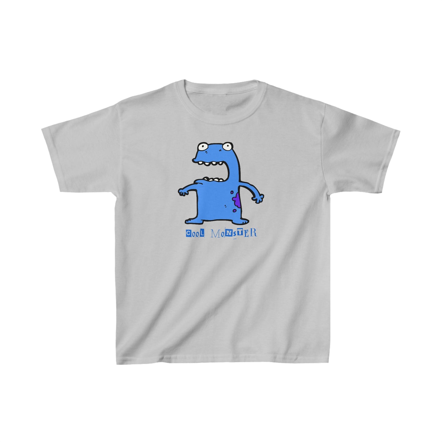 Cool Monster - Big Mouth - Kids Heavy Cotton™ Tee