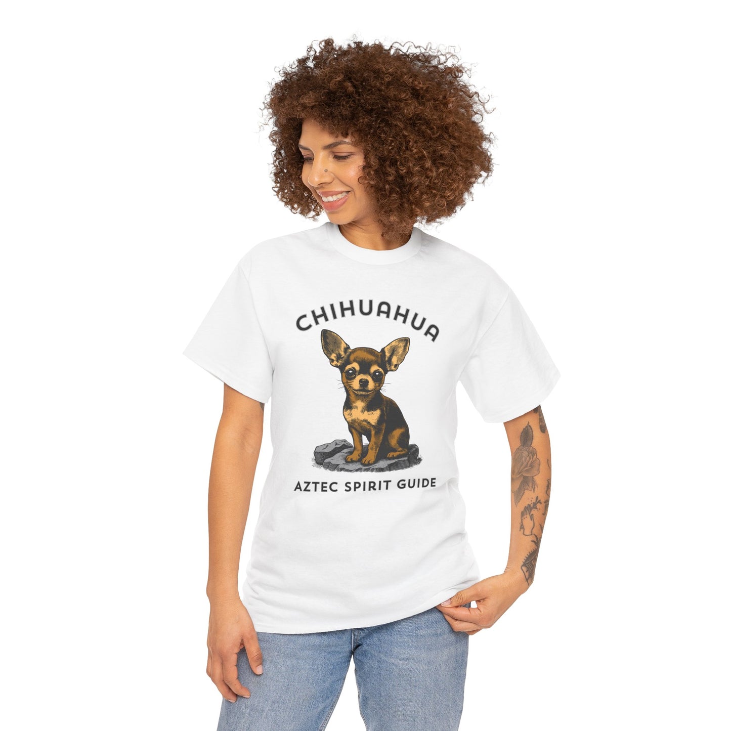 Chihuahua - Aztec Spirit Guide - T-shirt