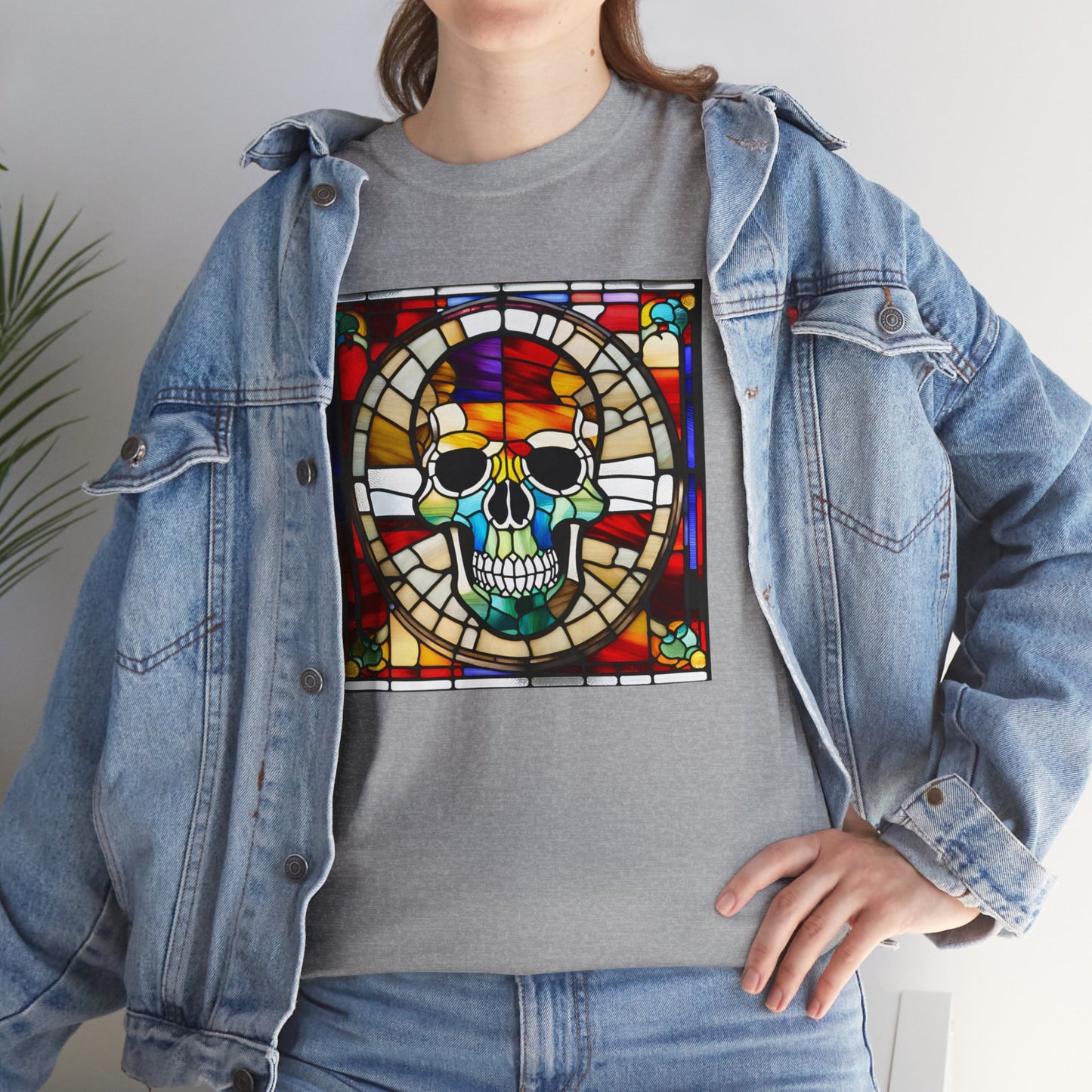 Skull Stained Glass T-shirt