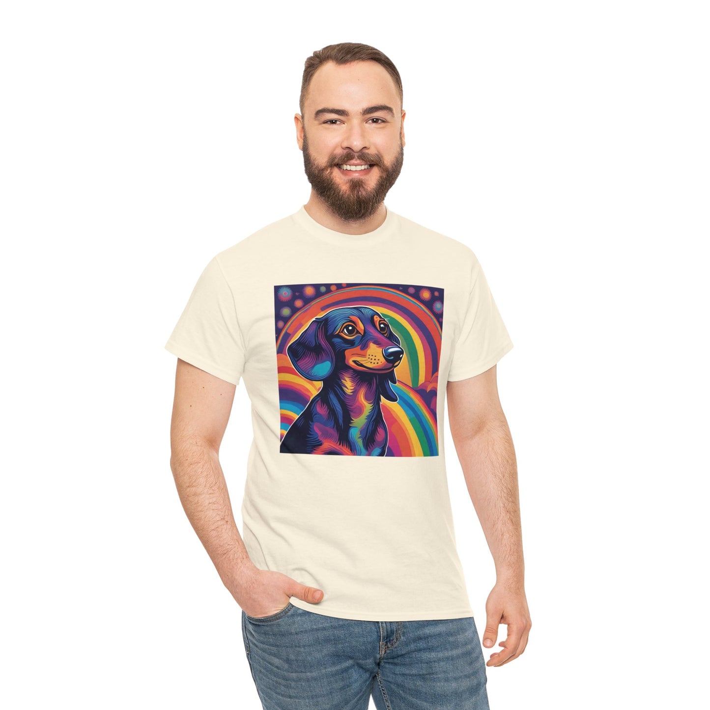 Psychedelic Dachshund T-shirt