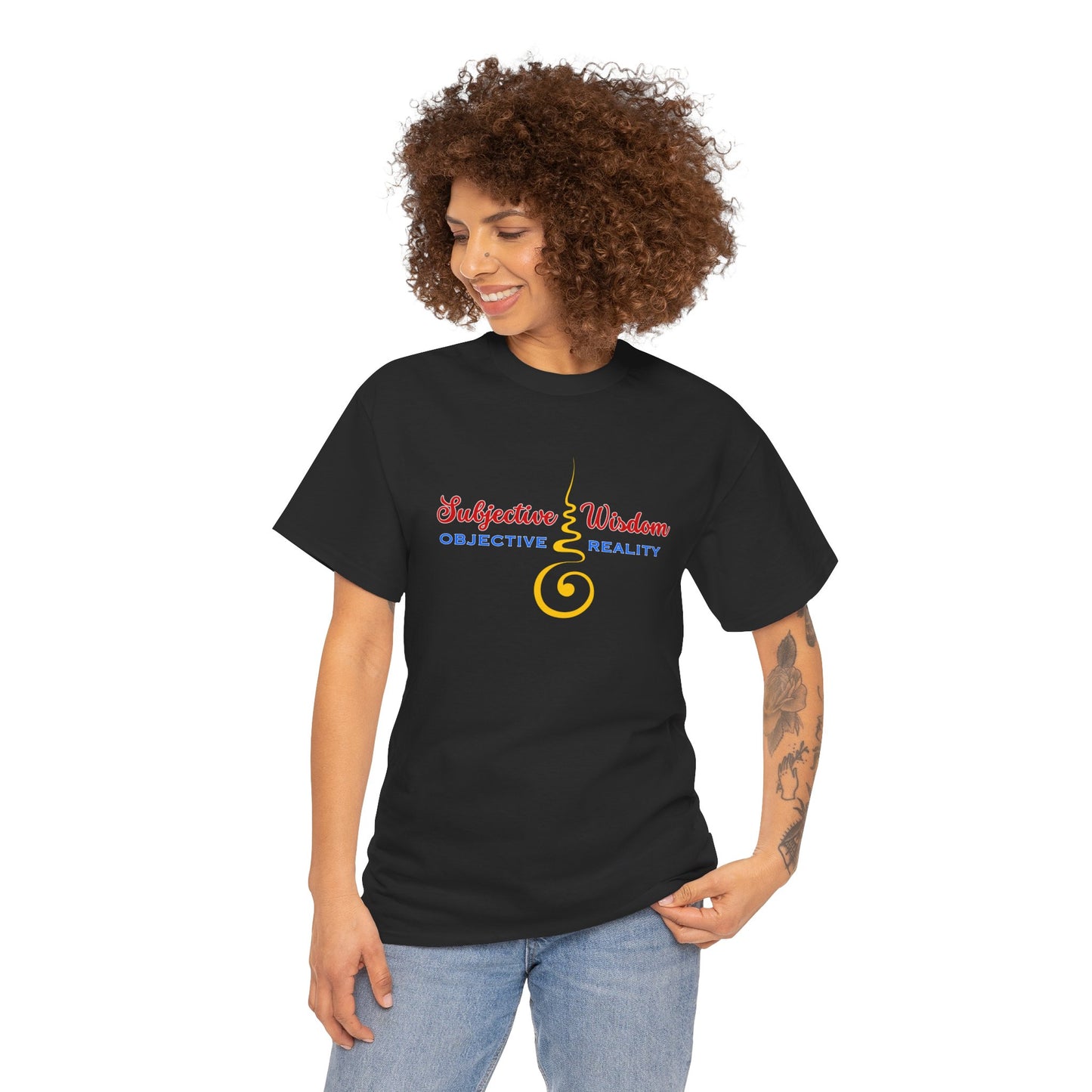 Subjective Wisdom; Objective Reality T-shirt