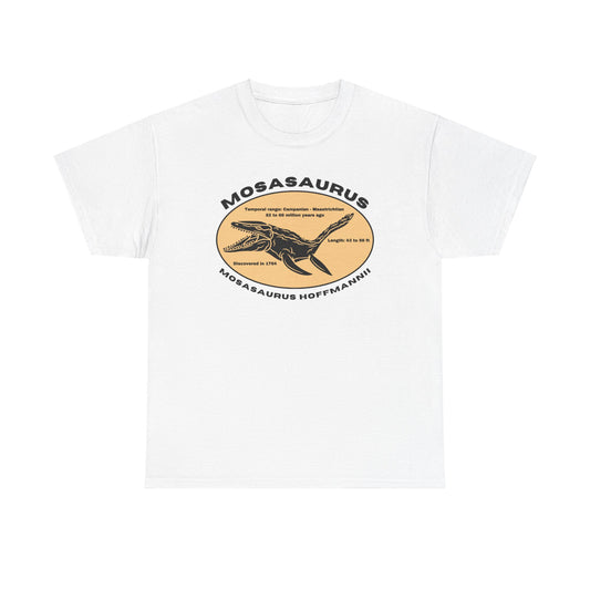 Mosasaurus with Scientific Name T-shirt