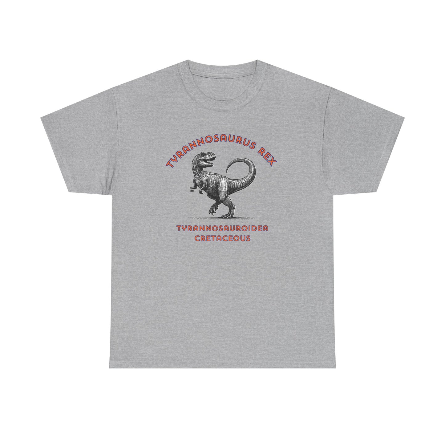 Tyrannosaurus rex with Scientific Names T-shirt