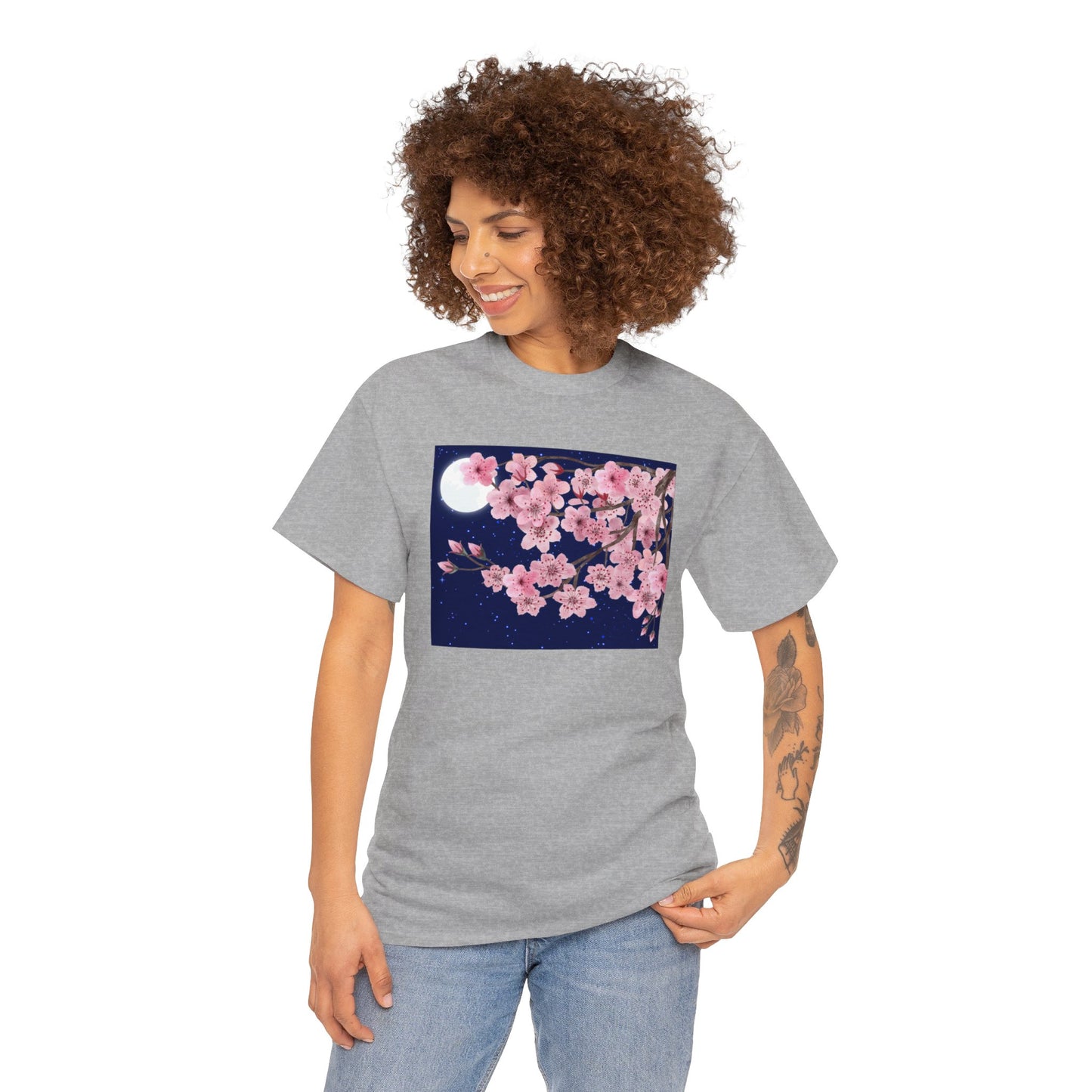 Cherry Blossoms at Night T-shirt