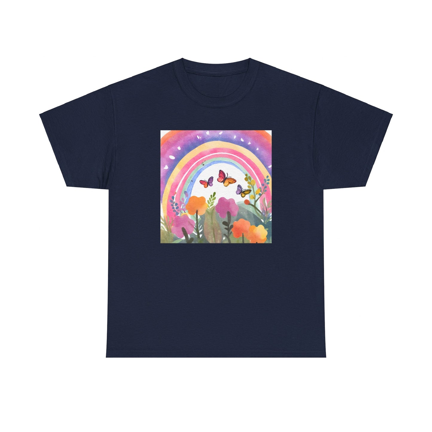 Butterflies in Garden V1 T-shirt