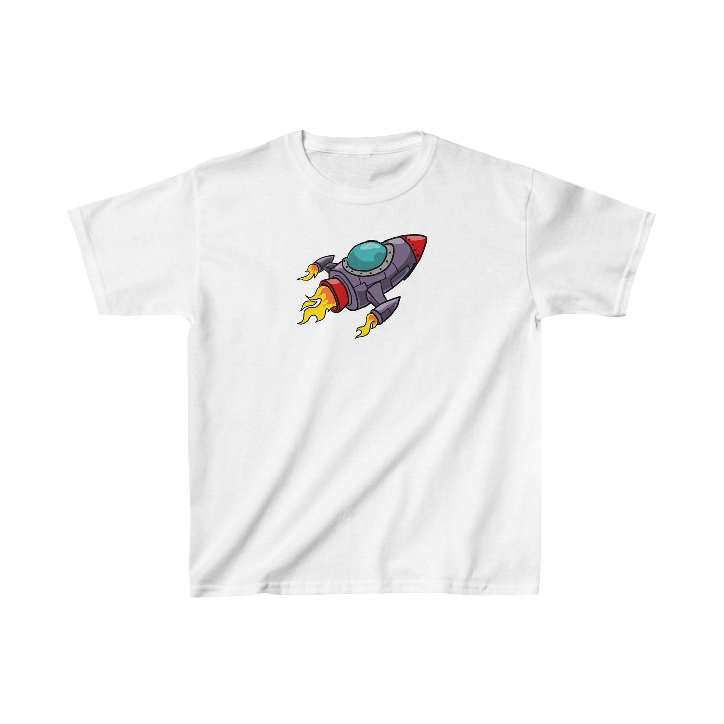 Space Ship - Kids Heavy Cotton™ Tee