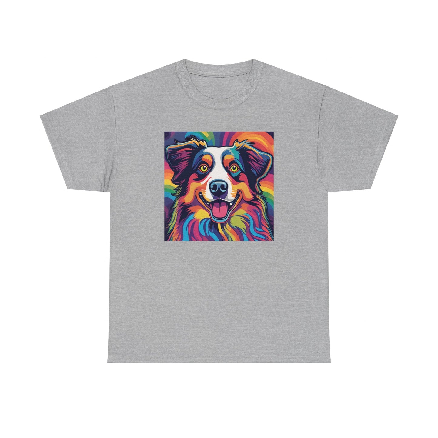 Psychedelic Australian Shepherd T-shirt