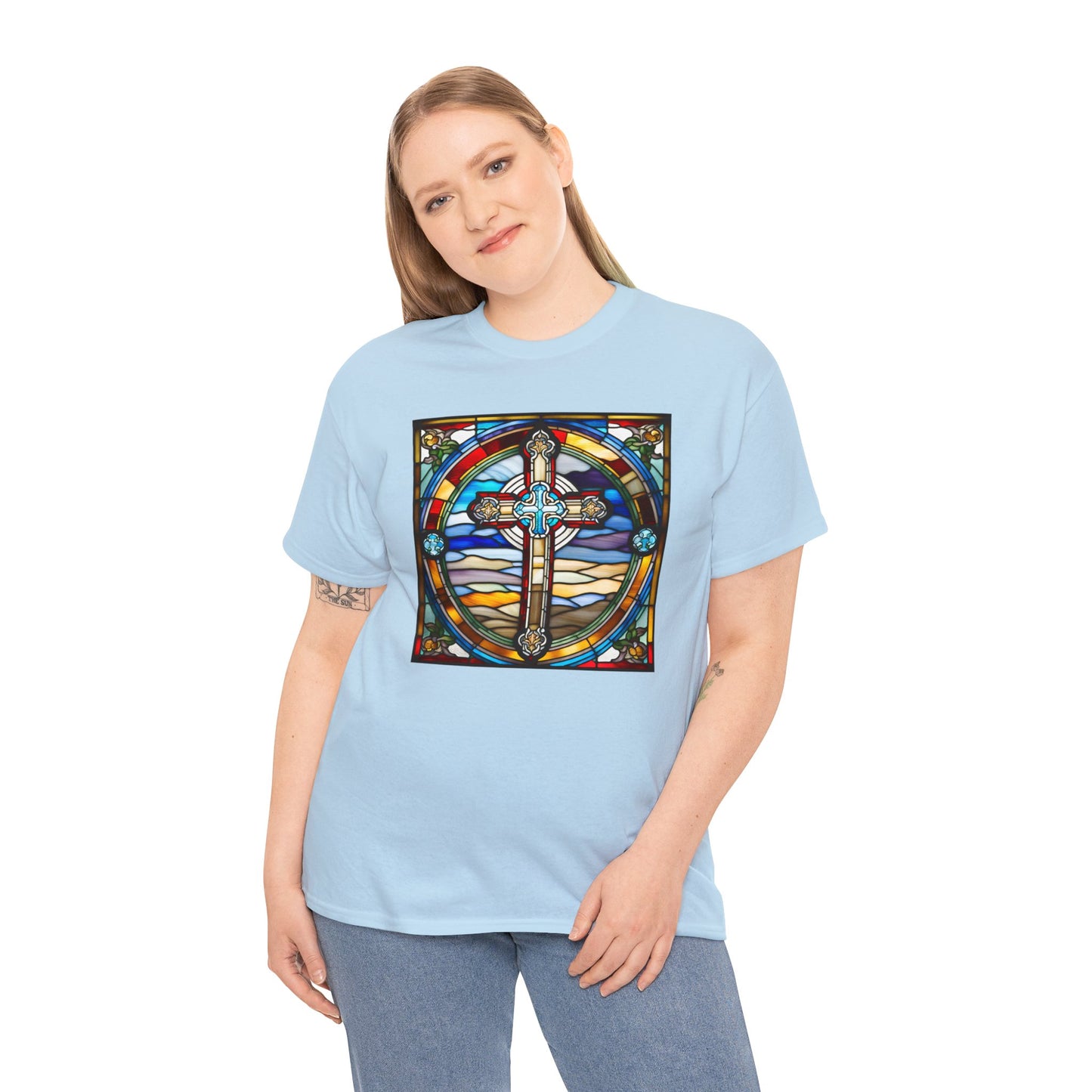 Cross Stained Glass T-shirt