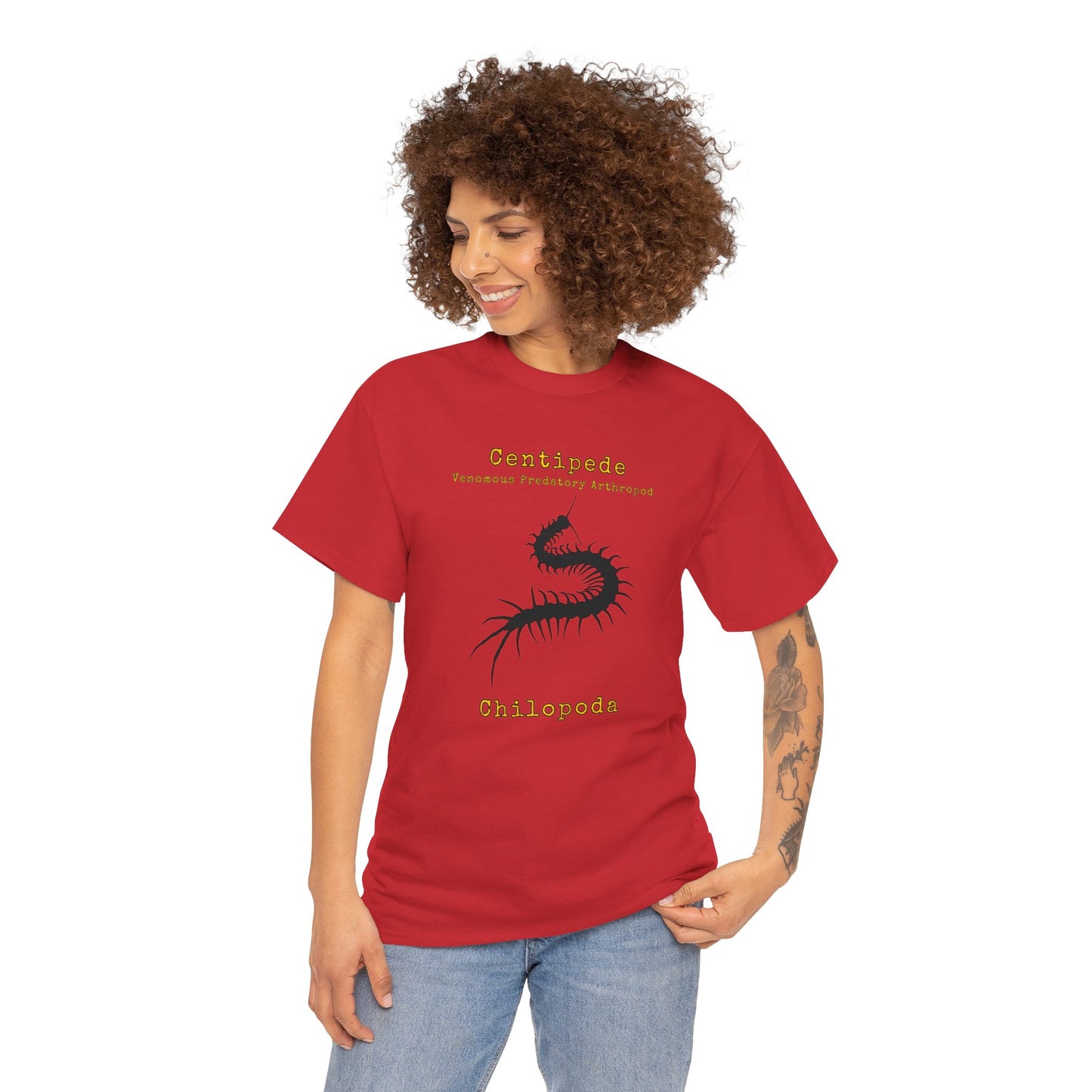 Centipede with Scientific Names T-shirt