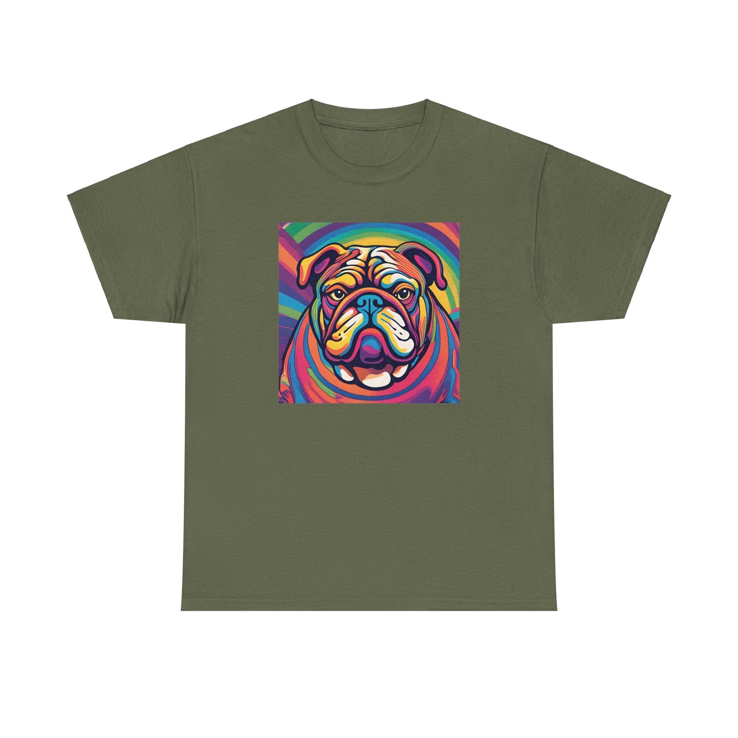 Psychedelic Bulldog T-shirt