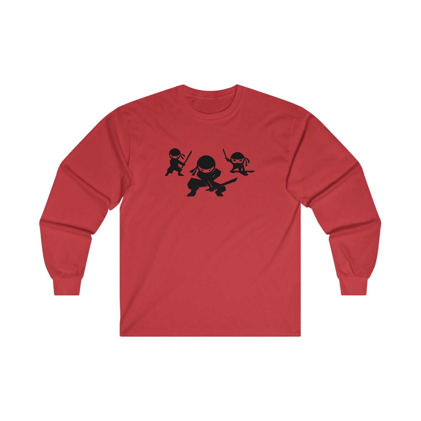 Ninjas (3) - Long Sleeve Tee