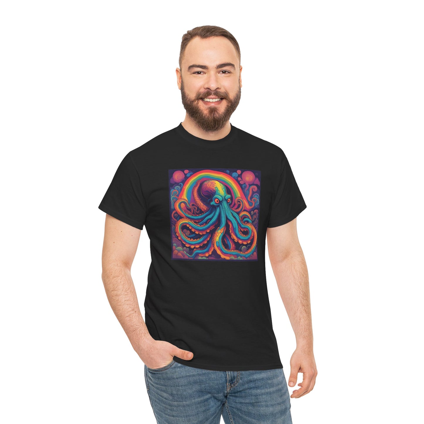 Psychedelic Kraken T-shirt