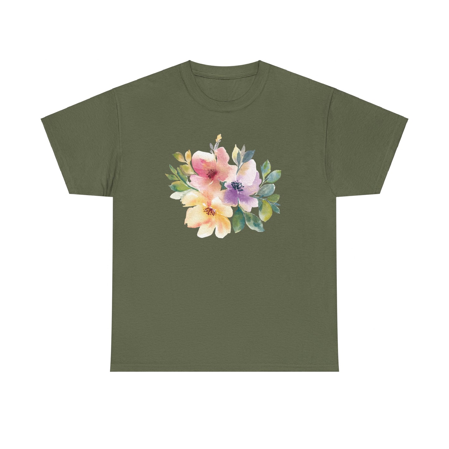 Bouquet Pastel Flowers T-shirt