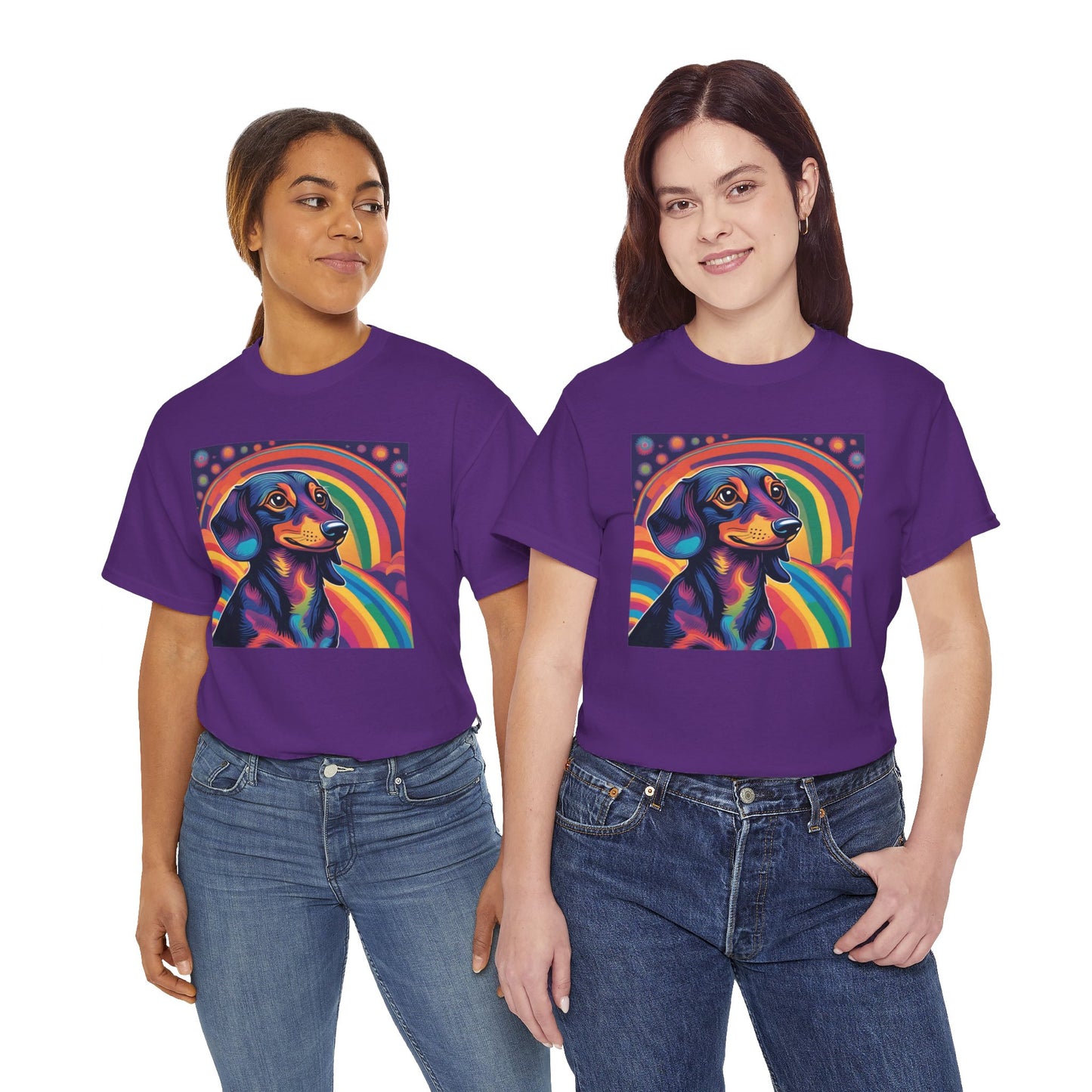 Psychedelic Dachshund T-shirt