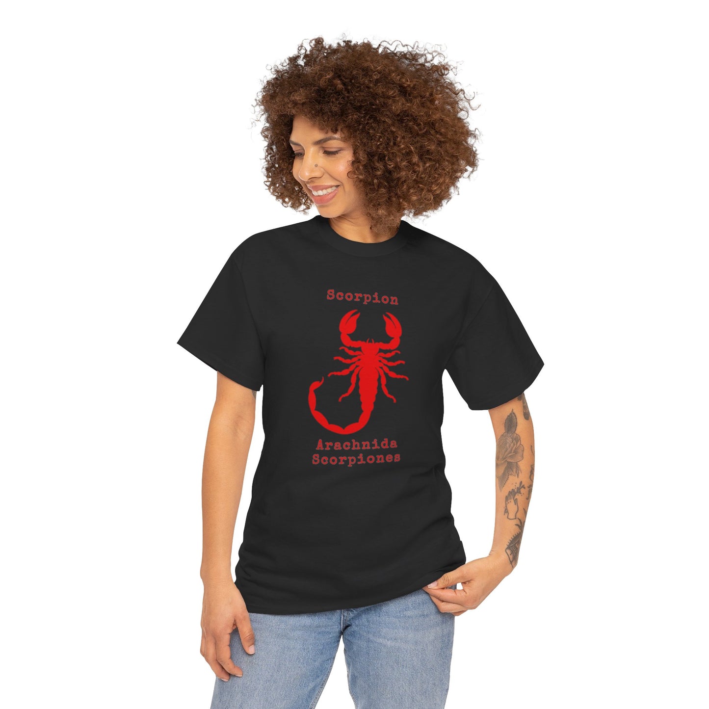 Scorpion with Scientific Names T-shirt