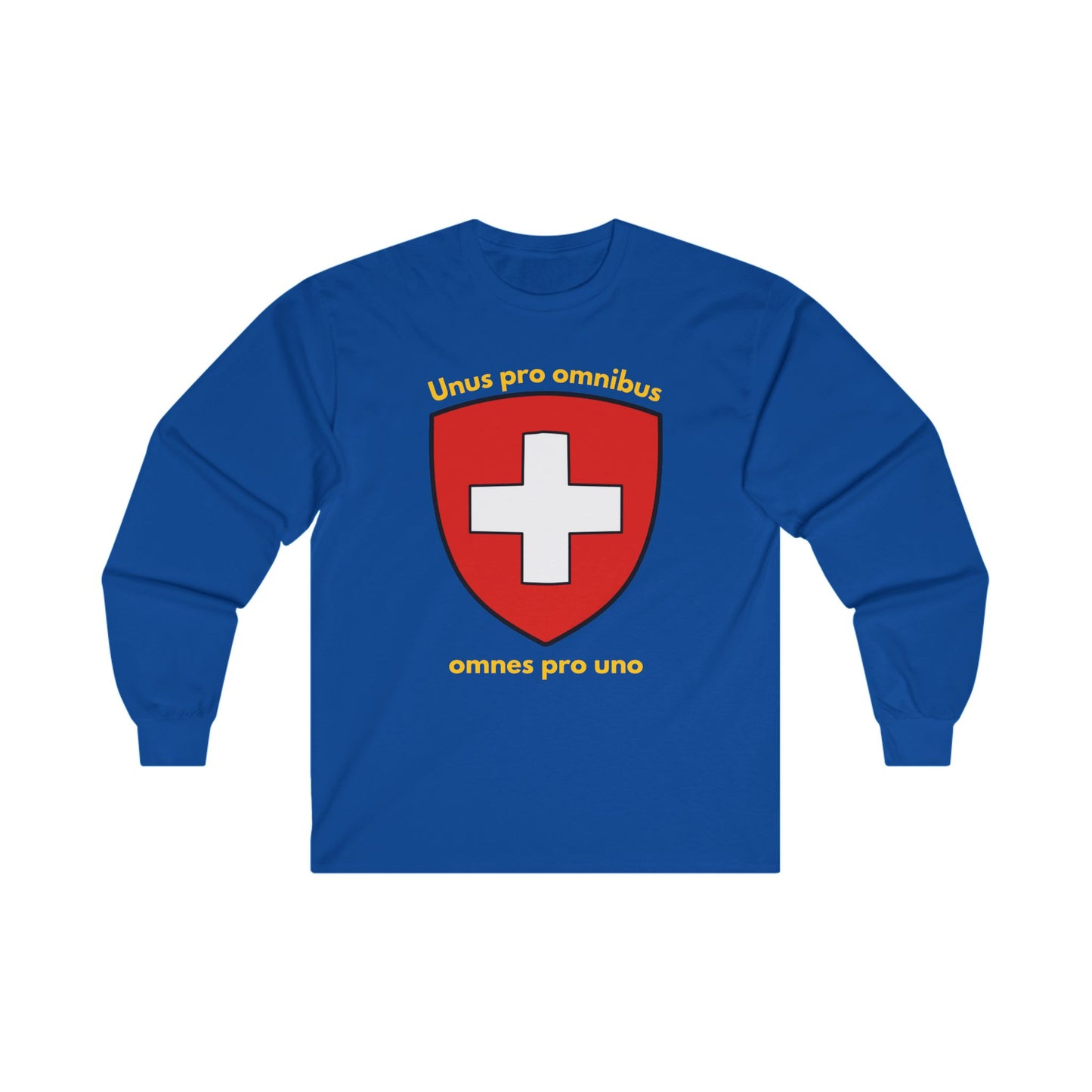 Switzerland "One for all, all for one" - Long Sleeve Tee