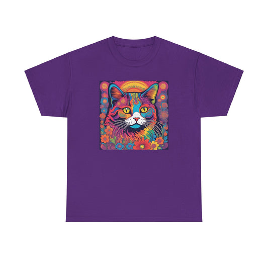 Psychedelic Cat T-shirt