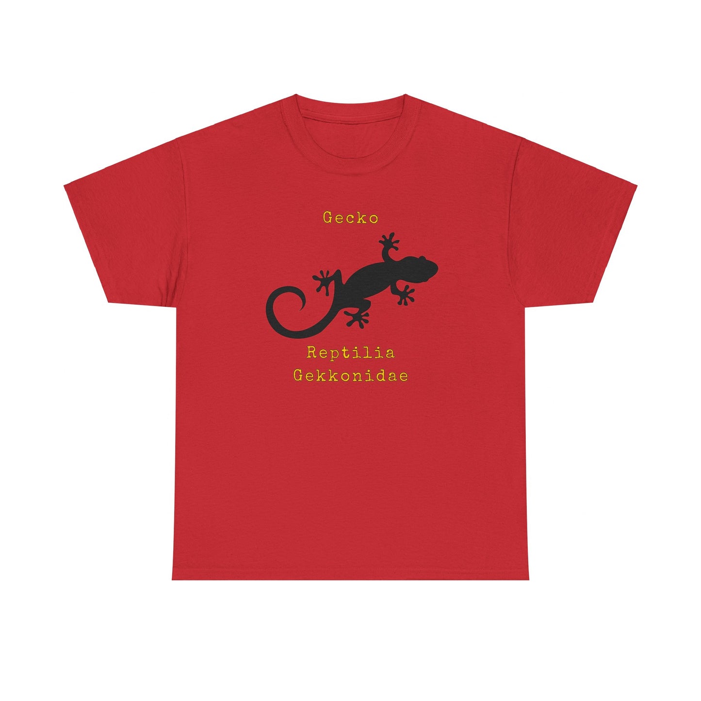 Gecko with Scientific Names T-shirt