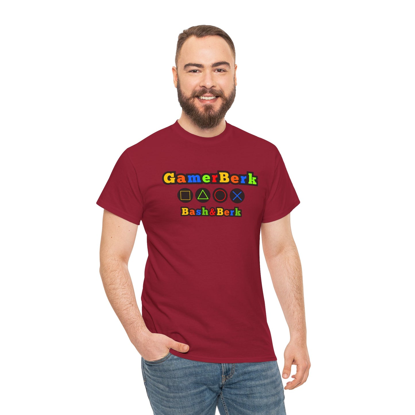 GamerBerk - Controller Icons T-shirt
